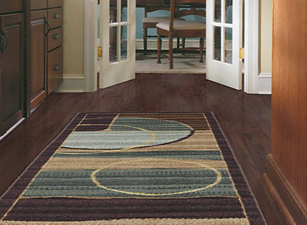Are area rugs a good choice for hallways?